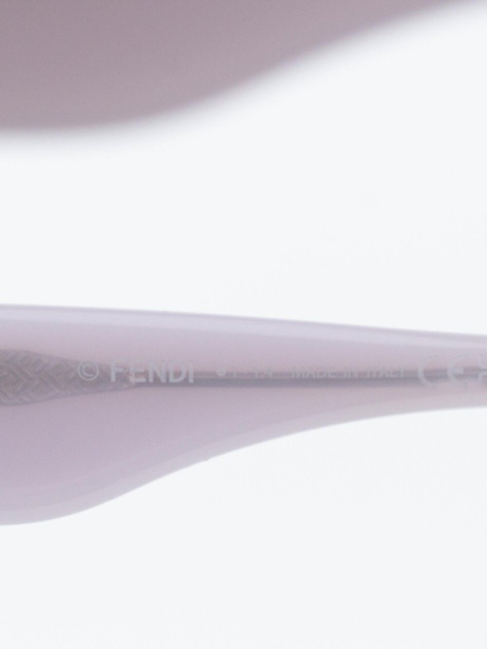 Fendi Women Sunglasses Violet Lilac Square FE40100I 81Y NEW AUTHENTIC - Picture 6 of 8